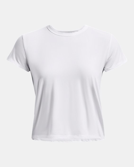 Women's UA Knockout T-Shirt, White, pdpMainDesktop image number 4